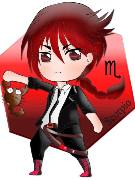 Аниме знаки зодиака скорпион