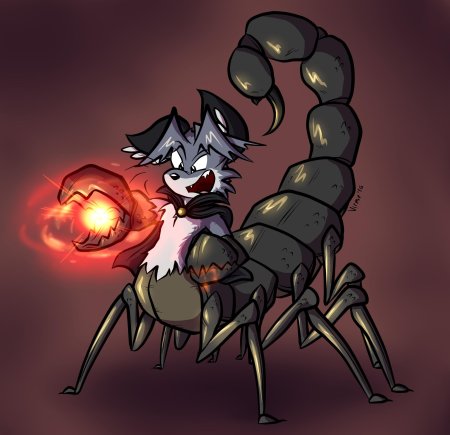 Фурри скорпион