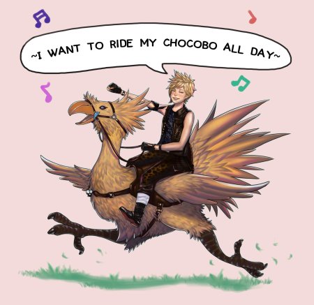 Чокобо final fantasy 15