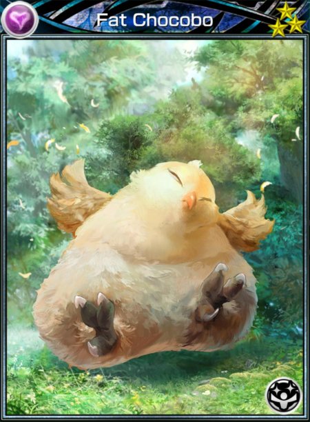 Final fantasy fat chocobo