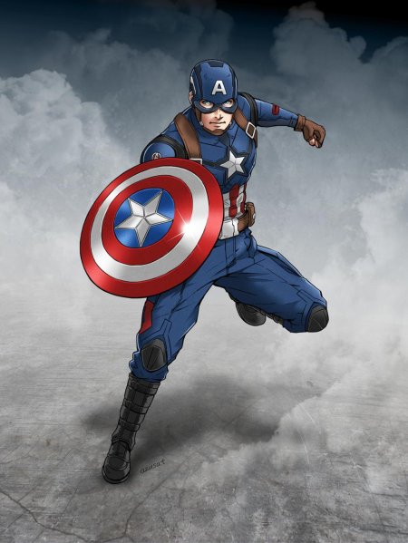 Супергерои капитан америка