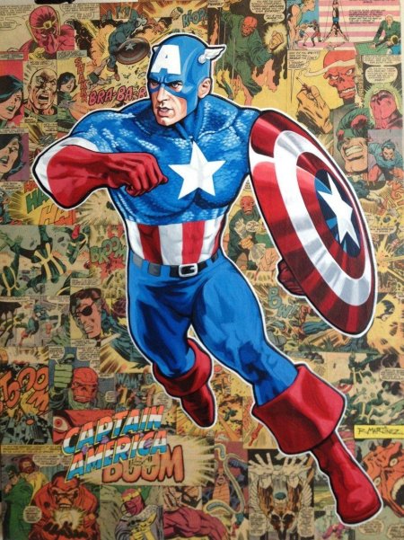 Капитан америка marvel comics