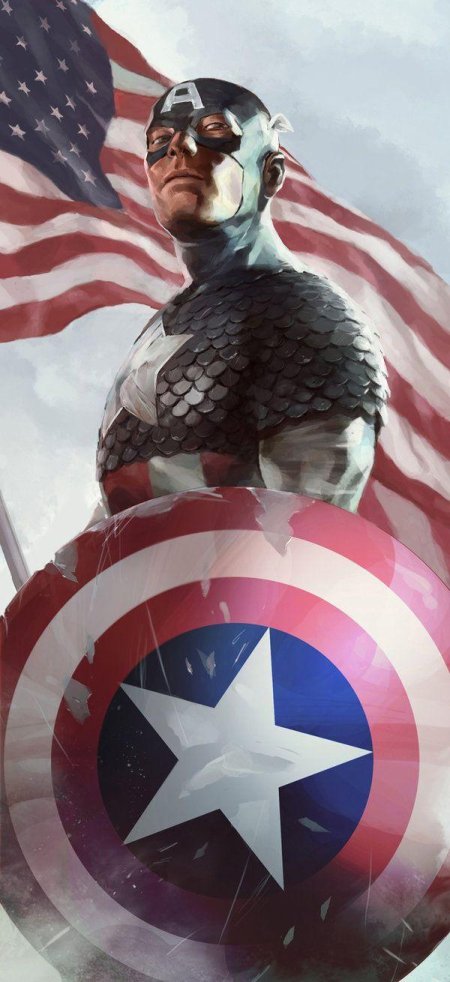 Капитан марвел и америка