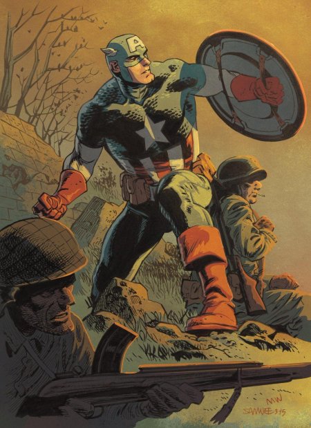 Капитан америка первый комикс