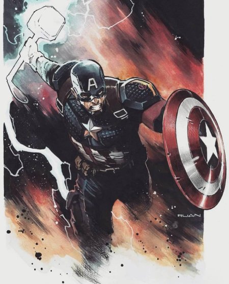 Марвел капитан америка endgame