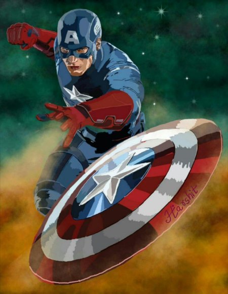 Капитан америка marvel comics