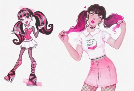 Моника дикей монстер хай