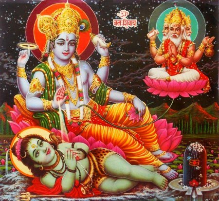 Боги брахма вишну и шива