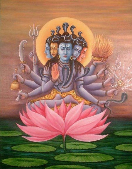 Двенадцатирукий шива