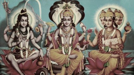 Боги брахма вишну и шива