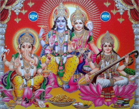 Лакшми ганеша сарасвати