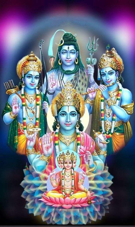 Кришна шива вишну брахма