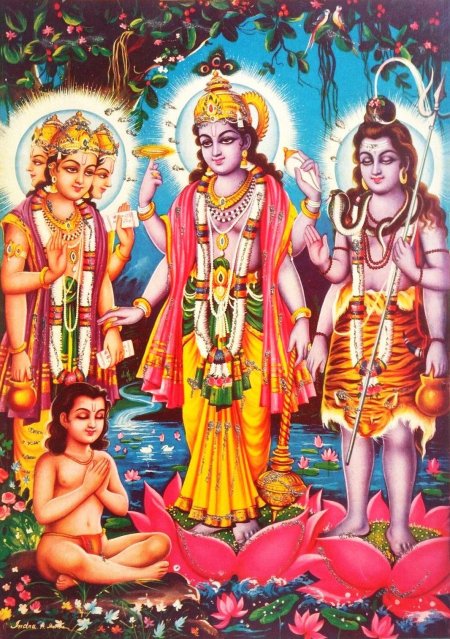 Брахма вишну и шива