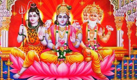 Брахма вишну и шива