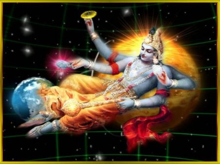 Кришна вишну шива космос
