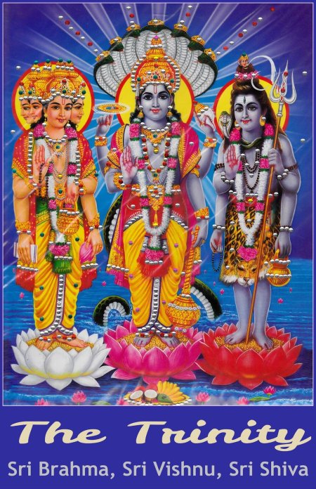 Тримурти брахма вишну и шива