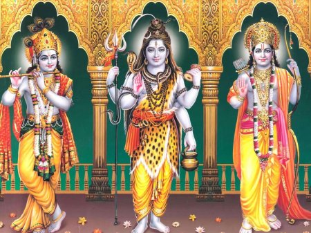 Брахма вишну кришна