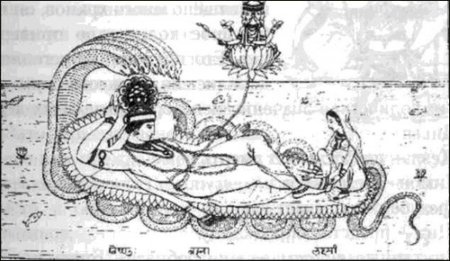 Шеша змей индийской мифологии