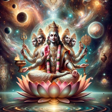 Шива парвати вишну лакшми брахма сарасвати
