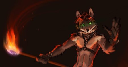 Фурри лис демон