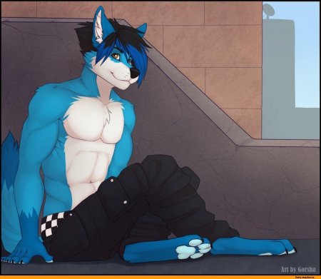 Фурри парень