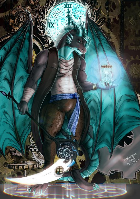 Адэна фурри дракон