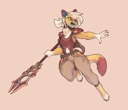 Фурри девушка