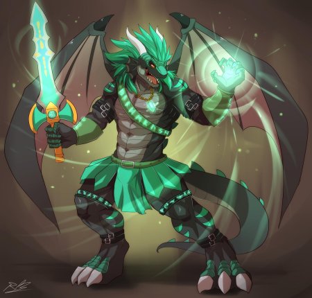 Антро дракон