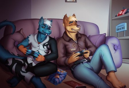 Волки фурри