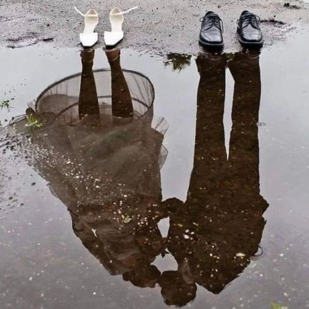 Отражение в луже