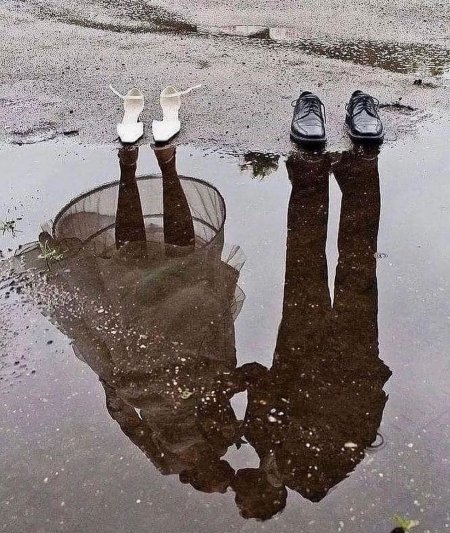 Отражение в луже