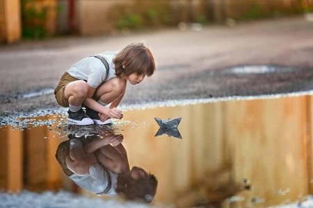 Отражение в луже