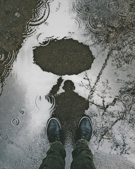 Отражение в луже