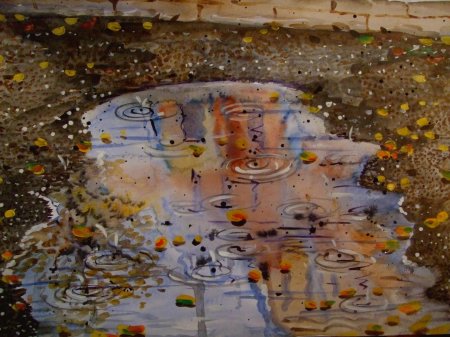 Картины художников осень