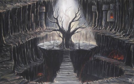 Хельхейм мир скандинавская мифология мир мертвых