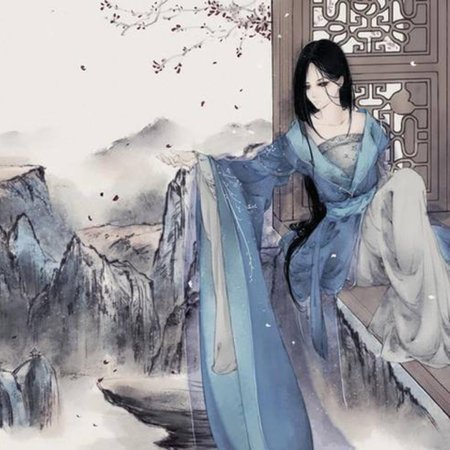 Китайская живопись люди ханьфу