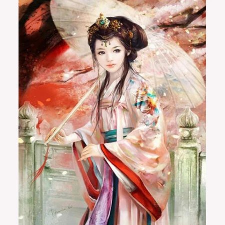 Гейша в ханьфу