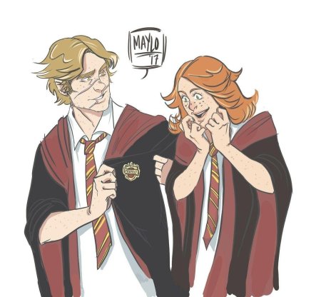 Гарри поттер арт фред и джордж