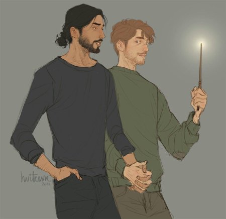 Гарри поттер и северус снейп