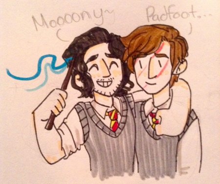 Мультяшный гарри поттер рон и гермиона