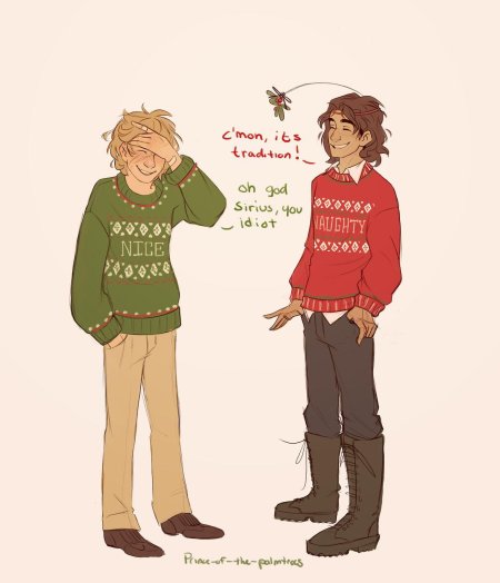 Сириус блэк и римус люпин арты в молодости