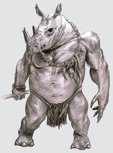 Урс фишер носорог