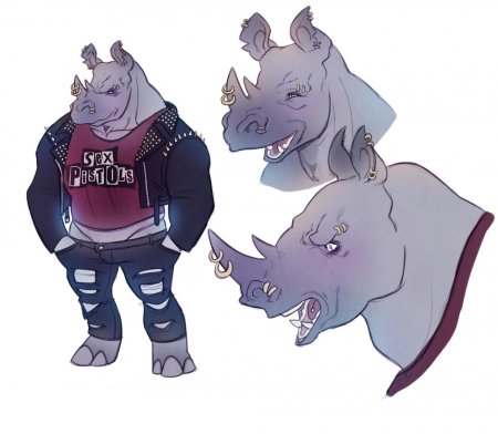 Черепашки ниндзя бибоп и рокстеди