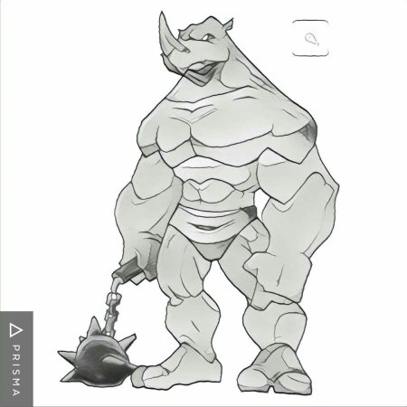 Человек носорог