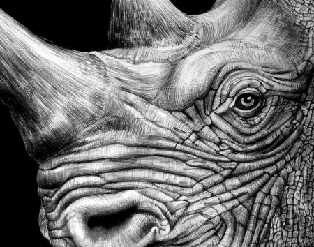 Носорог графика