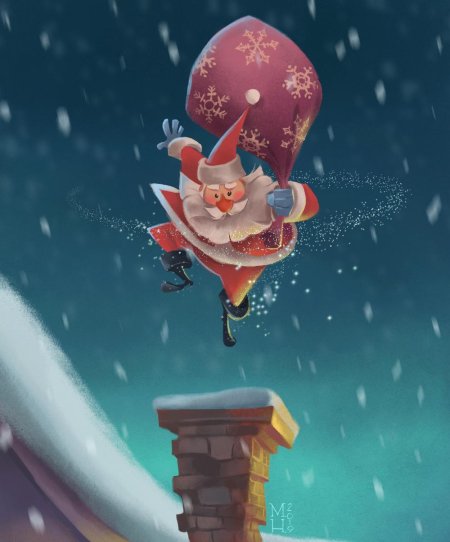 Рождественские иллюстрации