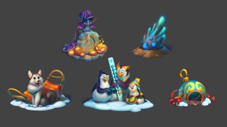 Персонажи хэллоуин