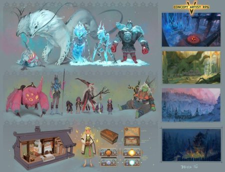 Концепт артист рпг