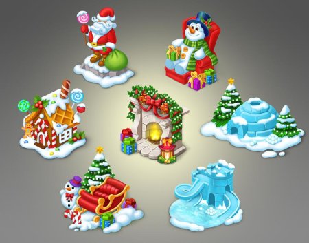 Иконки новогодние