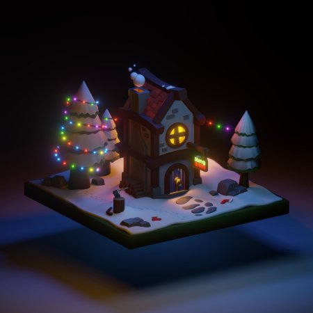 Рождественские домики